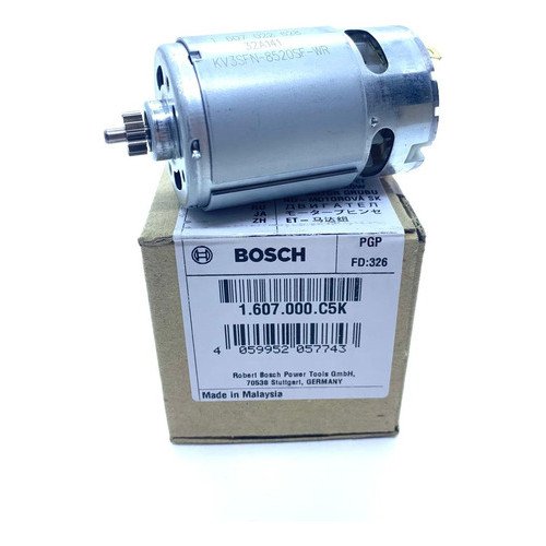 Motor Parafusadeira Original Bosch 12v Bosch (1607000C5K) (E2N2)