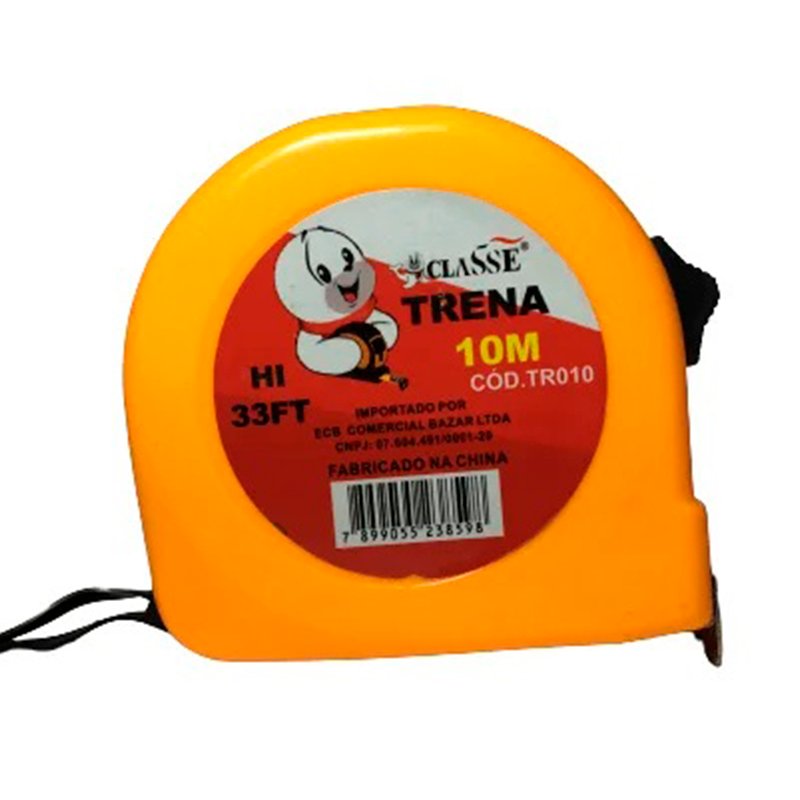 Trena de Aço com Trava 10m x 25mm Trava 3m*19mm