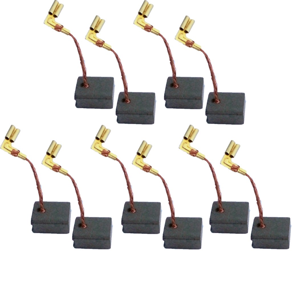 Carvão Esmerilhadeira Dewalt DWE-4212 / DWE-4314 / DWE-4336 KIT 5 PARES