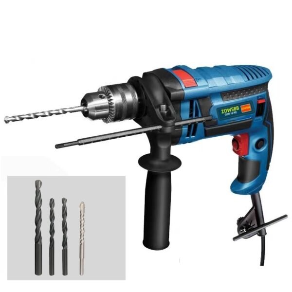 Furadeira parafusadeira 220V furadeira de impacto martelete perfurador Genérica bosch GSB16R broca