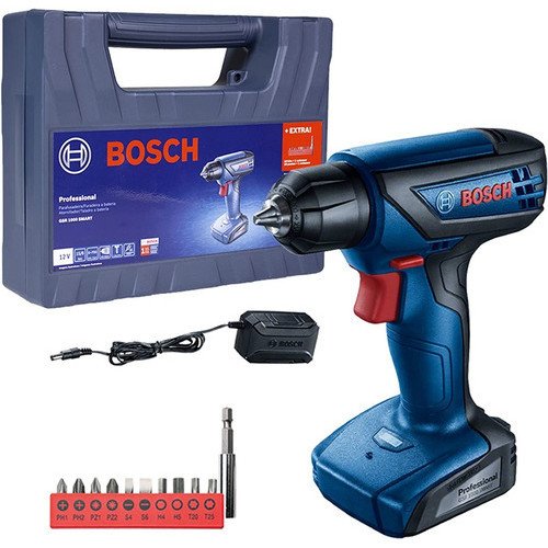 Parafusadeira Furadeira Bosch 12v com Maleta GSR1000 Smart Bosch