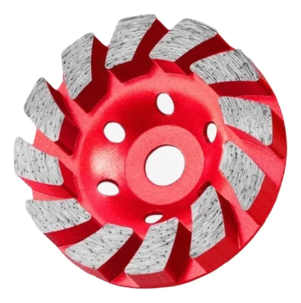 Disco Desbaste Diamantado Turbo Para Esmerilhadeira Lixadeira Concreto 100mm x 22,23mm