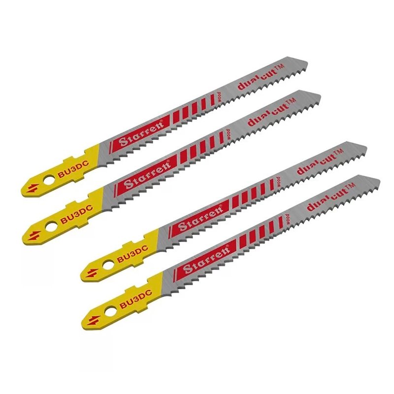 Lâmina Serra Tico-tico Bu3dc 4 Peças MDF Revestido Starrett