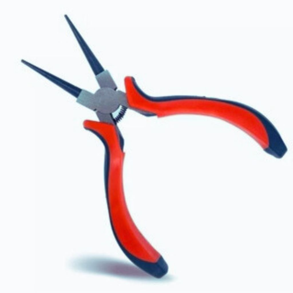 Alicate Bico Redondo Profissional 5″ Bico Fino