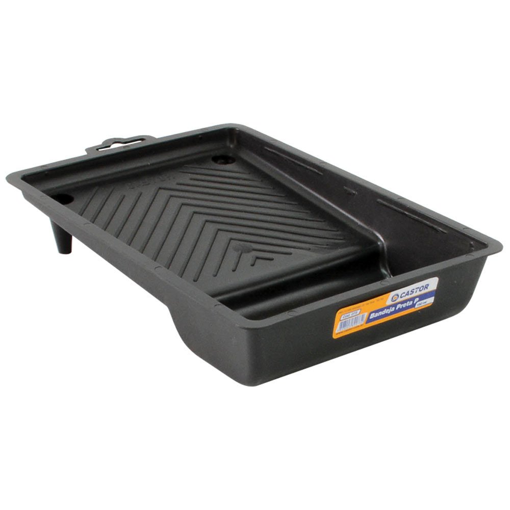 Bandeja para pintura 150ml pequena Preta – Castor