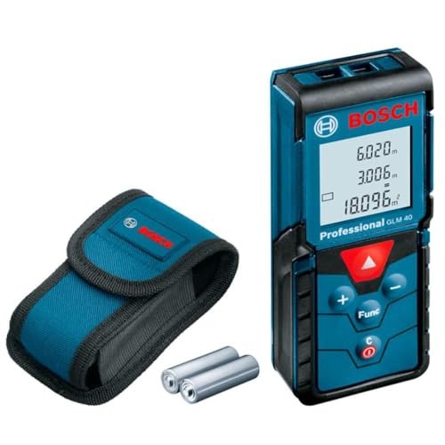 Trena Laser GLM 40 Alcance 40m com Bolsa Protetora Bosch
