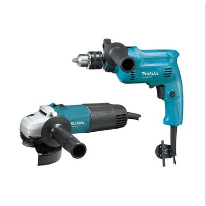 Combo Makita Esmerilhadeira M0901 + Furadeira Impacto M0801 220V Makita