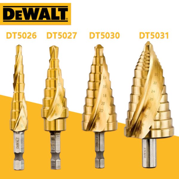 DEWALT DT5026 DT5027 DT5030 DT5031 Broca De Impacto Tipo Pagode Alça Hexagonal Acessórios De Ferramenta De Perfuração De
