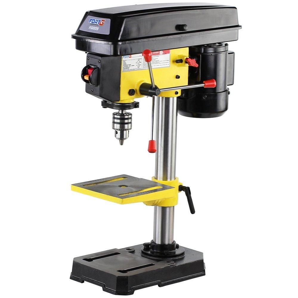 Furadeira De Bancada De 1/2″ Polegadas Potência 350w 1/2hp Bivolt 110/220V – FortG