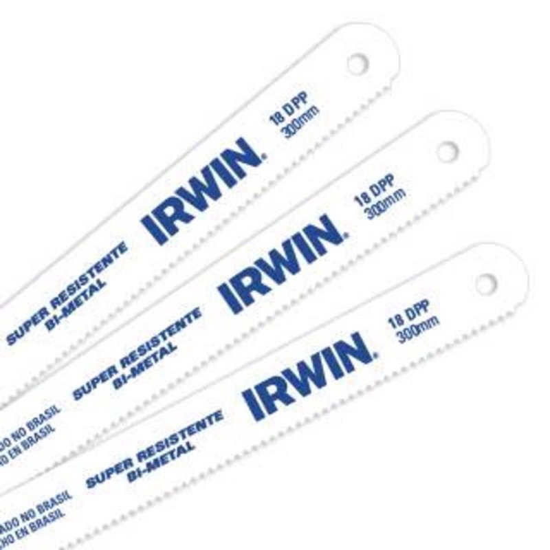 Kit 10 Lâminas de Serra Manual IRWIN 24 DPP 12” 300MM
