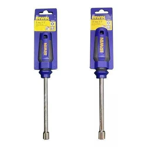 Kit Irwin Pro Confort 2 Chaves Canhão 8mm E 10mm KIT 2 CHAVE CANHÃO IRWIN