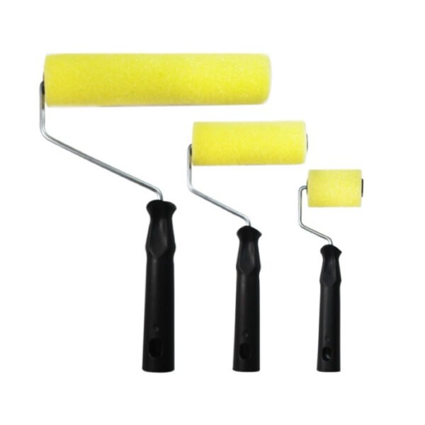 Kit P/ Pintura C/ 3 Rolos de Espuma POP (05cm+ 09cm+ 15cm)
