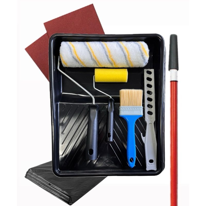 Kit P/ Pintura Completo 6 Peças Grande P/ Tinta Latéx – Acrilica – Esmalte e Vernizes (+2 opções)