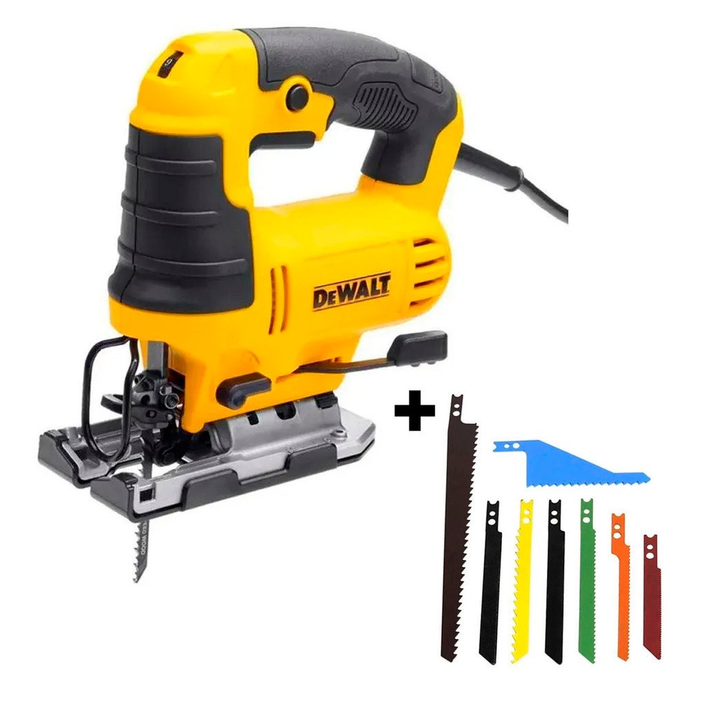Kit Serra Tico-tico Dwe300-br 127v Dewalt + Lamina Serra Tico-tico. Jg 08un 7ix – Eda
