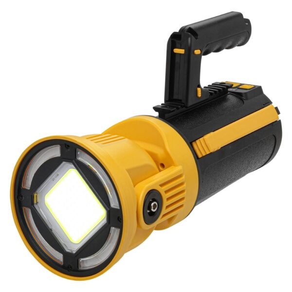 Lanterna Holofote Super Potente Recarregável Longo Alcance Multifuncional Alça 250W Ultra LED P50