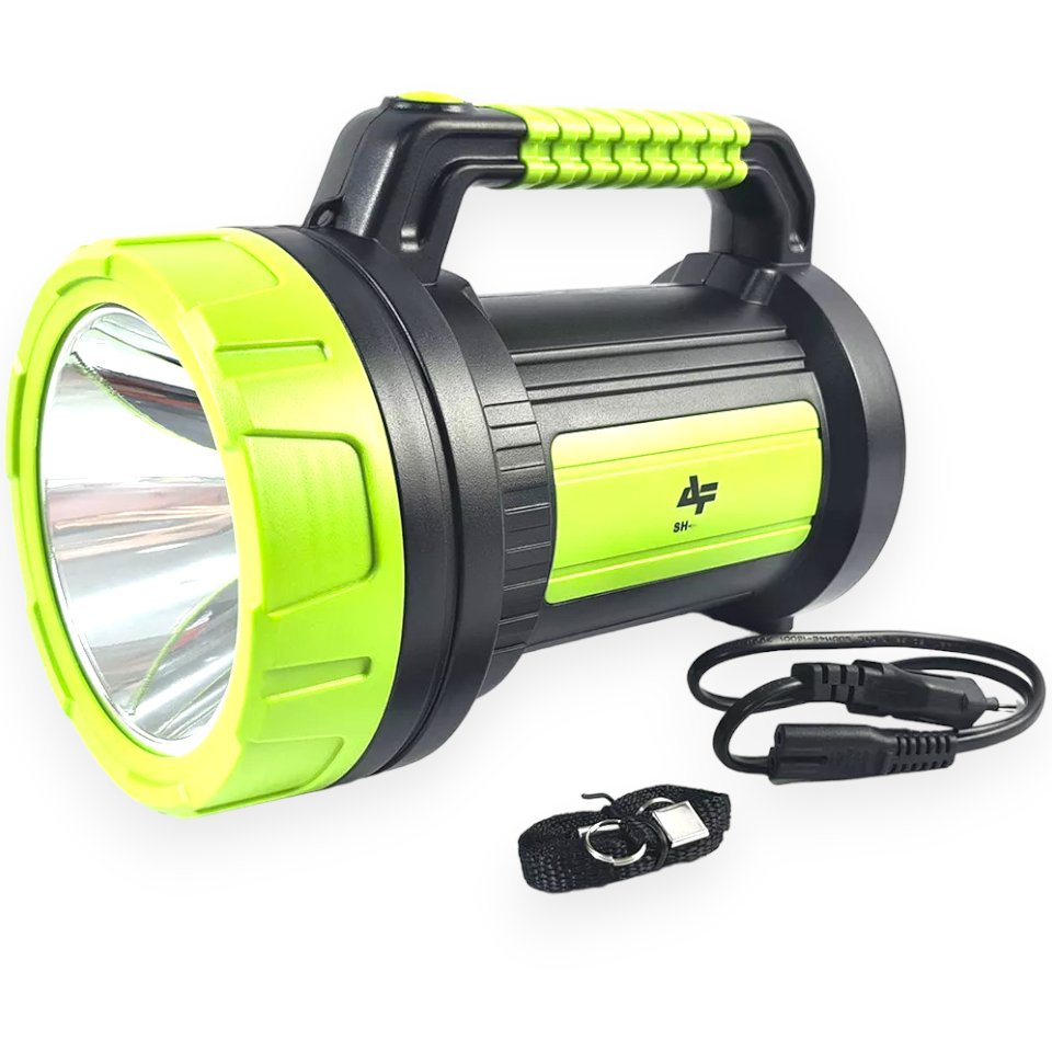 Lanterna Tipo Holofote Recarregável Albatroz Fishing Sh-8497 Sitio 7W Potente