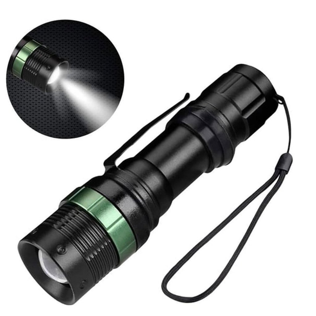 Lanterna Tática Q5 Recarregável Led Cree