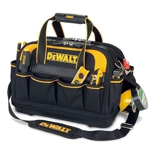 Mala De Ferramentas Dewalt, Modelo Dwst82928, Espaçosa, Bolsa De Ferramentas Resistente À Água, Com 37 Compartimentos