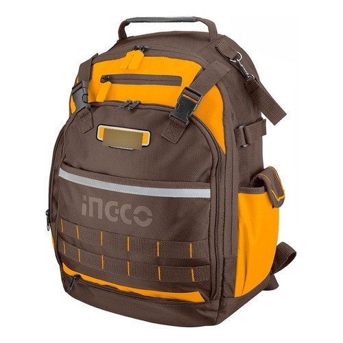 Mochila de Ferramentas Reforçada Ingco Marrom
