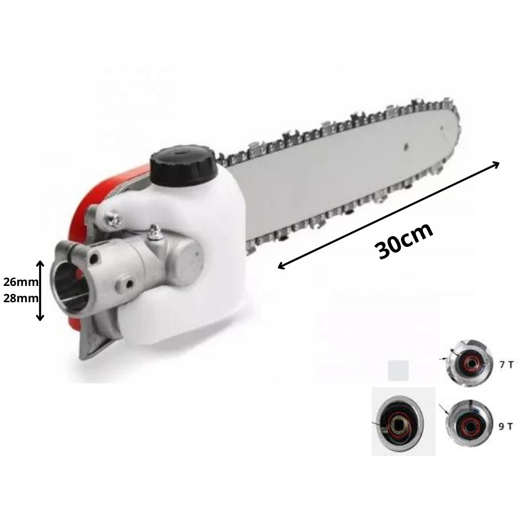 Motopoda Podador Motosserra Para Roçadeira Sabre 30cm Para Roçadeira Aparador De Grama Roçadeira