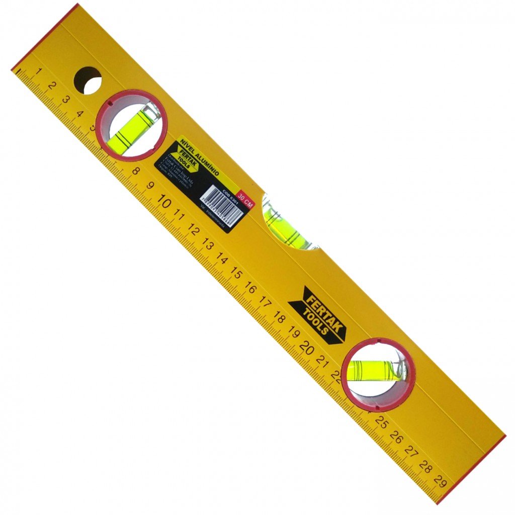 Nível de bolhas 30 Cm – Régua de Bolhas nível