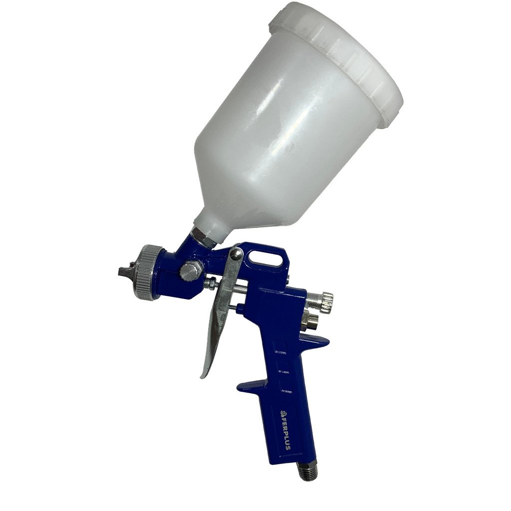 Pistola Pintura Pneumatica Gravidade Tanque Alto 600ml S990
