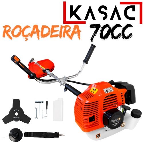 Roçadeira Lateral Profissional 70cc-Pro 3.2hp  Potência E Eficiência Para Seu Jardim Lançamento