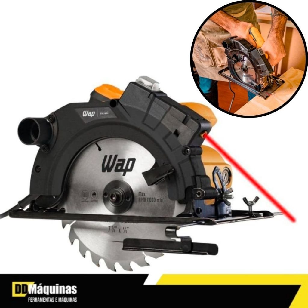 Serra Circular 220 Volts 7.1/4″ 150W -Wap