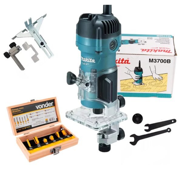 Tupia Manual 6mm M3700b Makita 530 Watts