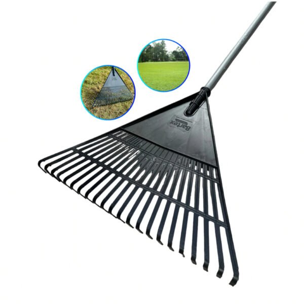 Vassoura Ancinho Reforçada 22 Dentes Para Jardim/Rastelo/ Gramado Sem Cabo